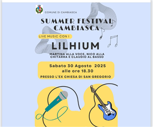 Summer Festival Cambiasca - LILHIUM