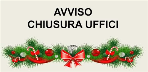 Chiusura uffici comunali